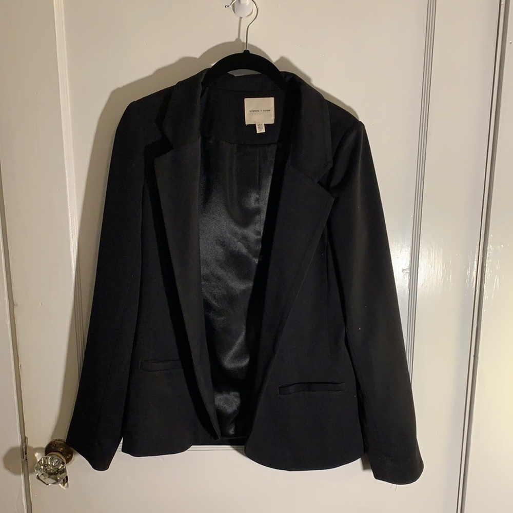 Silence + Noise Black Blazer - Size Medium